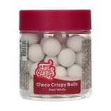 Choco Crispy Ball - gule z čokolády (15mm) - Biele