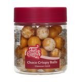 Choco Crispy Ball - gule z čokolády (15mm) - Glamour Gold