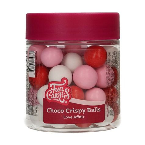 Choco Crispy Ball - gule z čokolády (15mm) - Love Affair