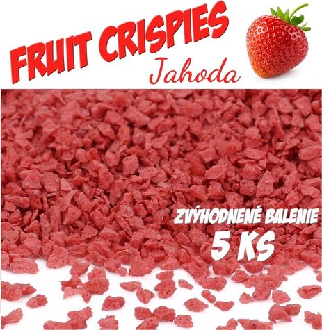 Fruit Crispies - Jahoda Zvýhodnené balenie 5 ks