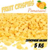 Fruit Crispies- Pomaranč - Zvýhodnené balenie 5 ks