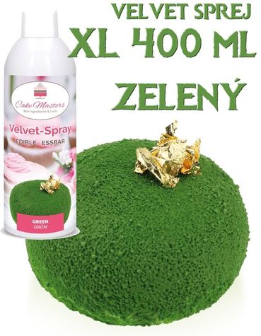 Velvet sprej XL 400 ml - zelená Spring Green